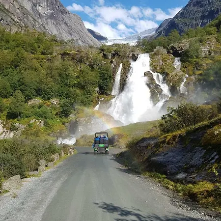 Glacier And Waterfall View Villa Briksdalsbre